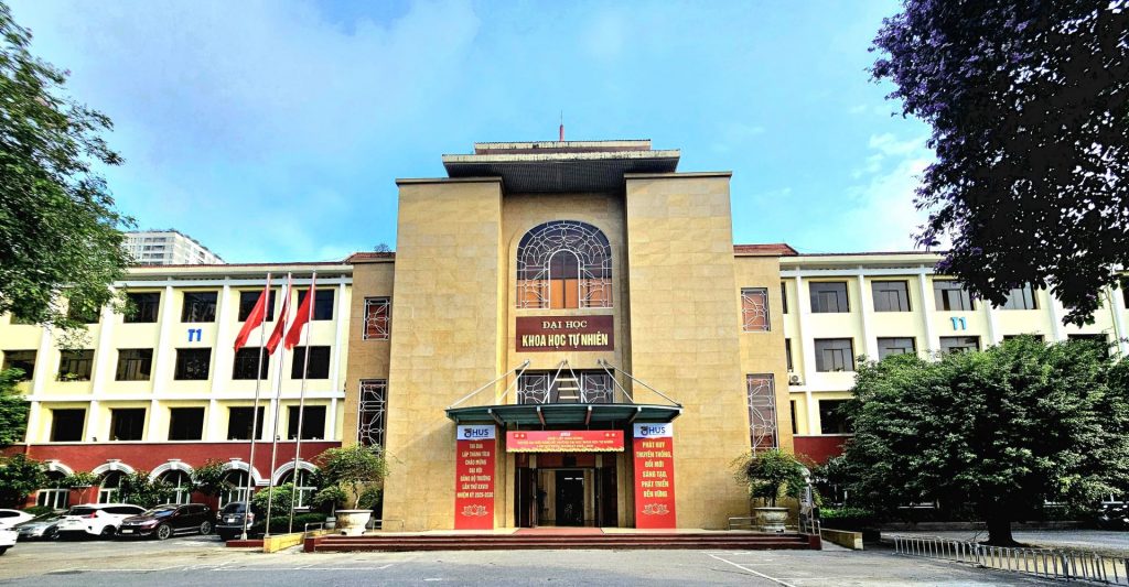 Khuôn viên 1 (Trụ sở chính) Trường Đại học Khoa học Tự nhiên - Đại học Quốc gia Hà Nội