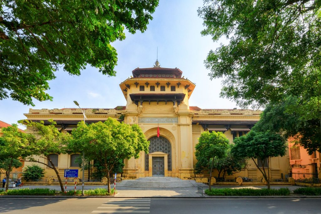 Khuôn viên 2 Trường Đại học Khoa học Tự nhiên - Đại học Quốc gia Hà Nội