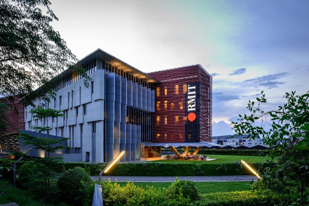 Góc nhỏ trường Đại học RMIT Việt Nam