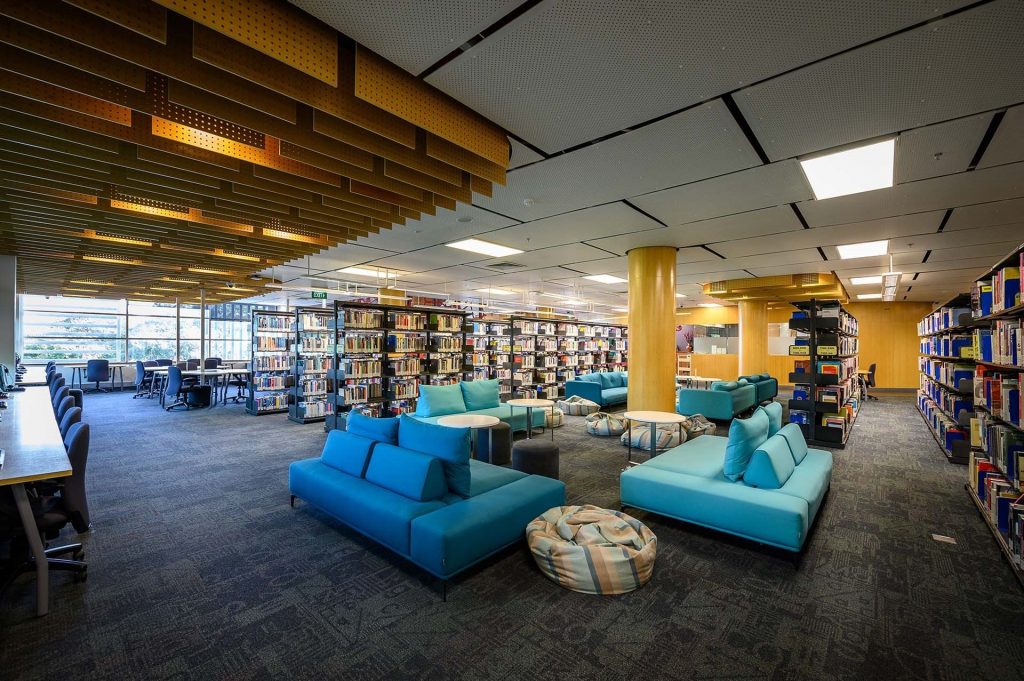 Một khu check-in tại Trường Đại học RMIT Việt Nam