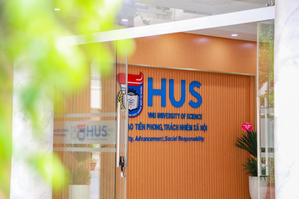 1 góc nhỏ Trường Đại học Khoa học Tự nhiên, Đại học Quốc gia Hà Nội
